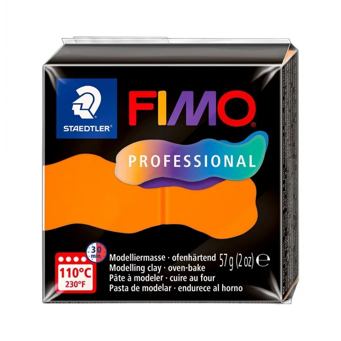Staedtler Fimo Professional Polimer Kil 57 gr. 4 Turuncu
