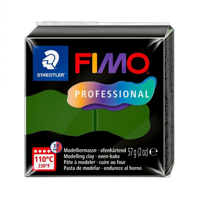 Staedtler Fimo Professional Polimer Kil 57 gr. 57 Yaprak Yeşili