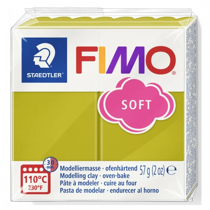 Staedtler Fimo Soft Polimer Kil T51 Grass Green