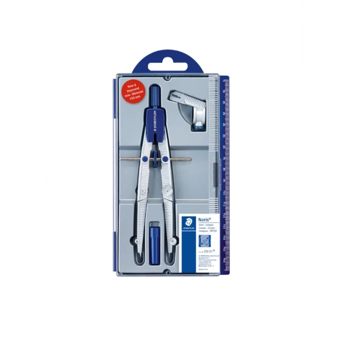 Staedtler Hassas Ayarlı Kalem Adaptörlü Metal Pergel Seti 2 Parça