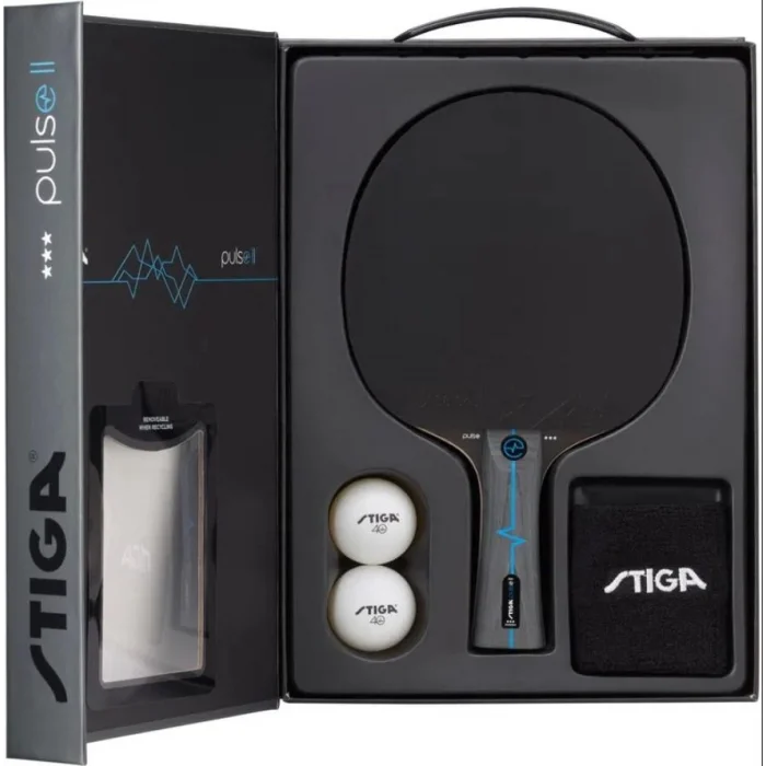 Stiga Set Pulse II 3 Star Masa Tenisi Raketi Seti 1213-0606-35