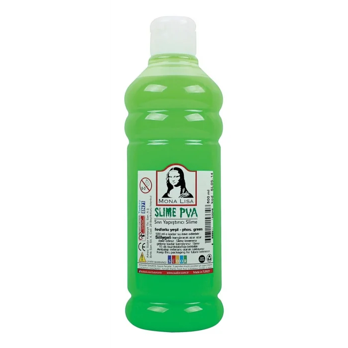 Südor Mona Lisa Slime Jeli 500 ml. FOSFORLU YEŞİL