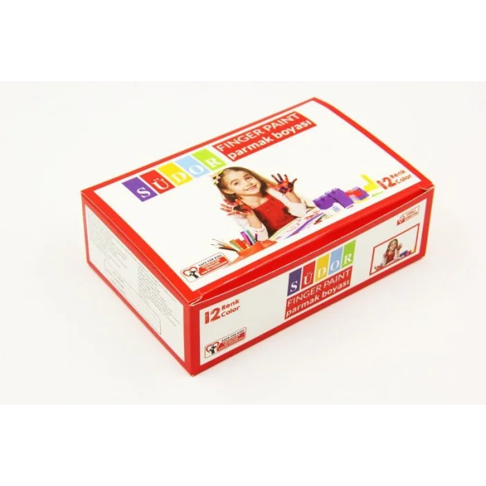 Südor Parmak Boyası 12 Renk x 30 ml.