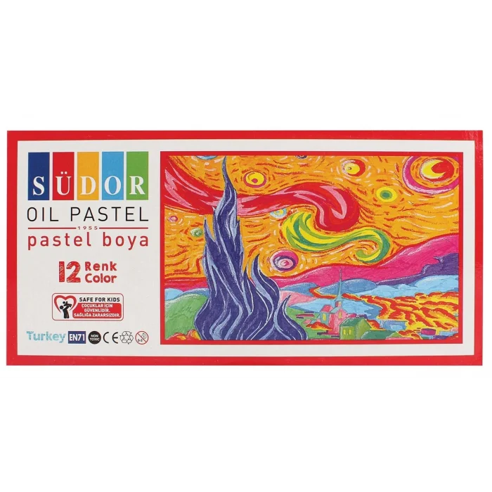 Südor Pastel Boya 12 Renk
