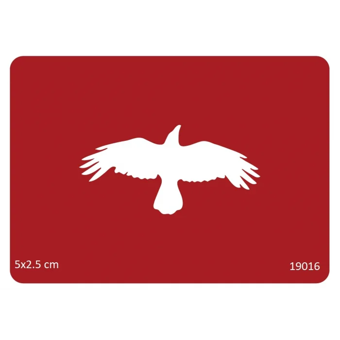 Süzülen Kartal Geçici Dövme Şablonu