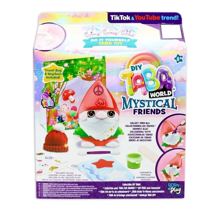 Taba World Mystical Friends Anahtarlık Seti Gnome