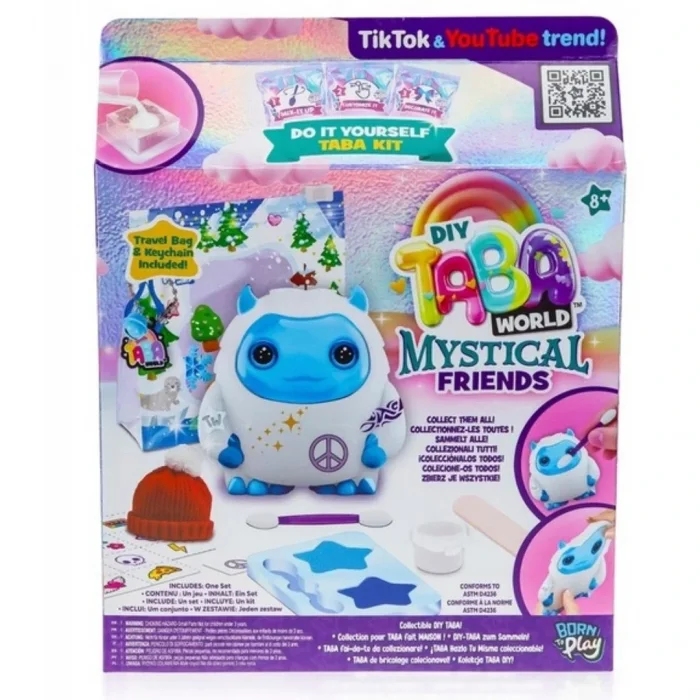 Taba World Mystical Friends Anahtarlık Seti Yeti