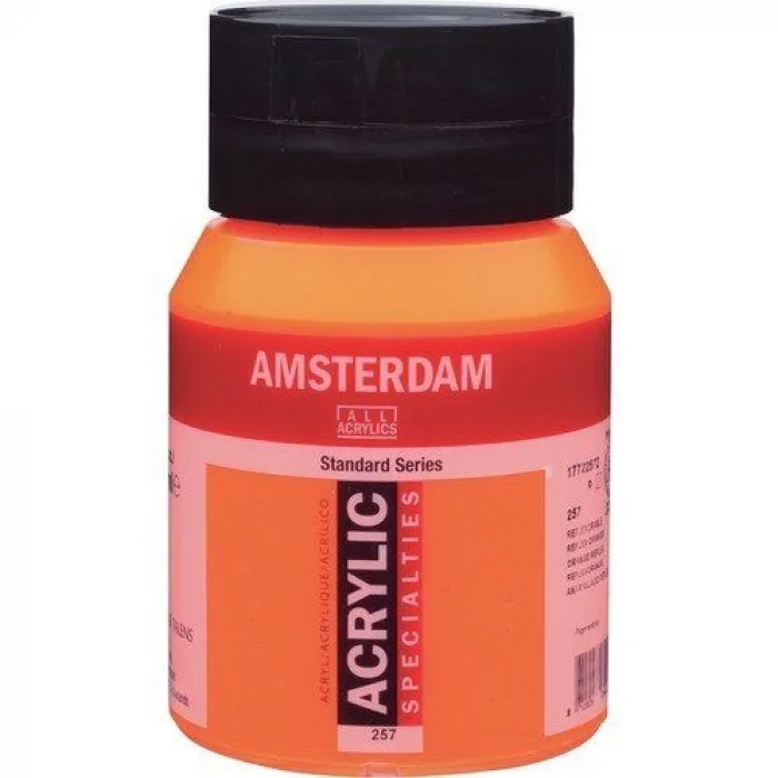 Talens Amsterdam Akrilik Boya 500 ml. 257 Reflex Orange