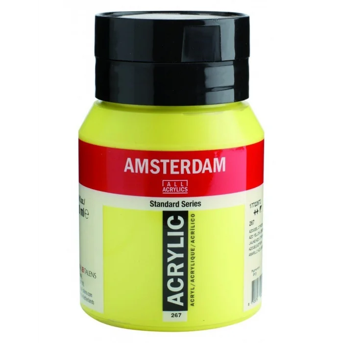 Talens Amsterdam Akrilik Boya 500 ml. 267 Azo Yellow Lemon