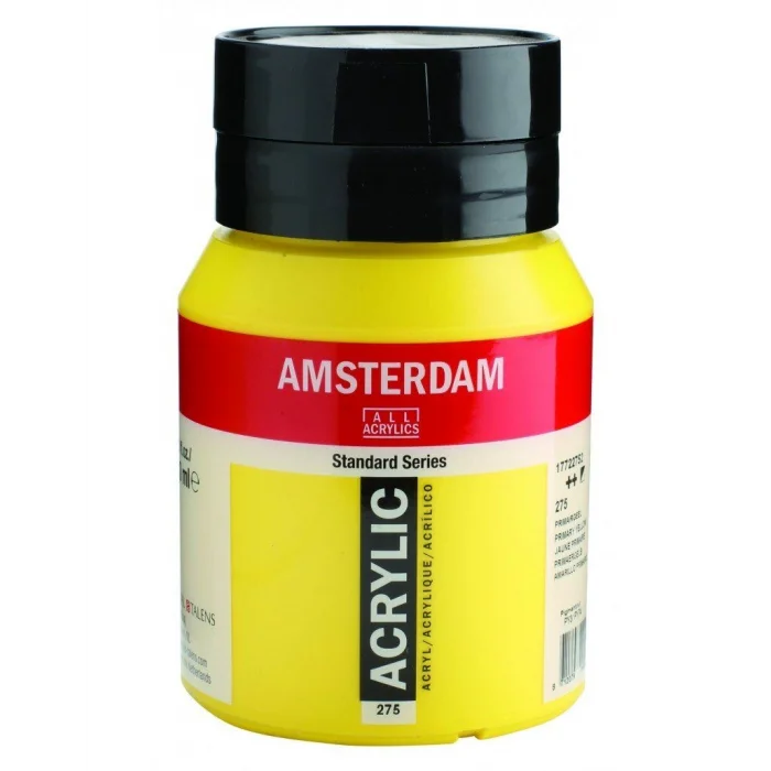 Talens Amsterdam Akrilik Boya 500 ml. 275 Primary Yellow
