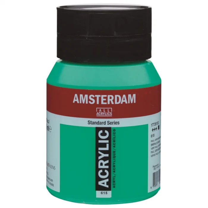 Talens Amsterdam Akrilik Boya 500 ml. 615 Emerald Green