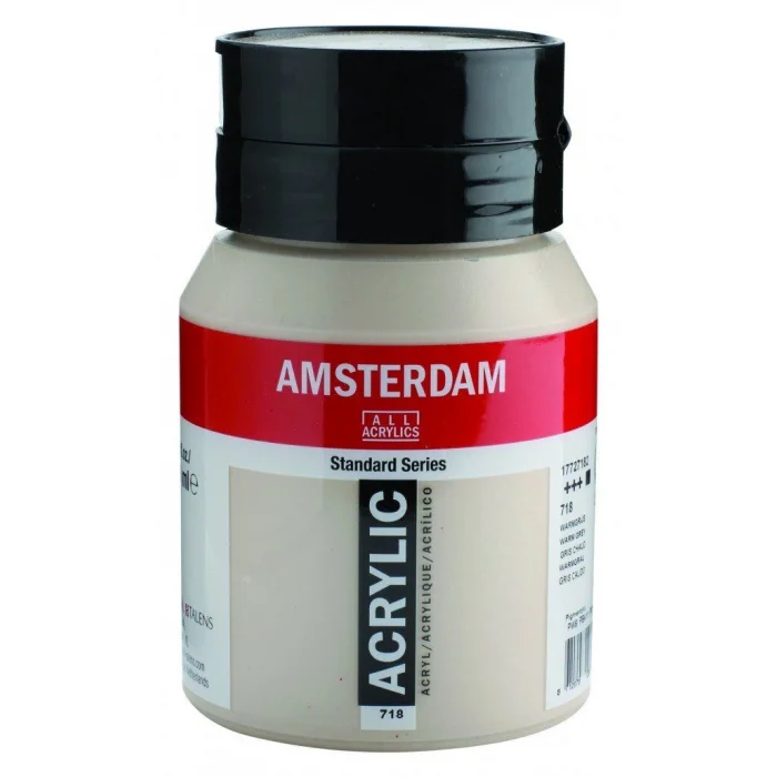 Talens Amsterdam Akrilik Boya 500 ml. 718 Warm Grey
