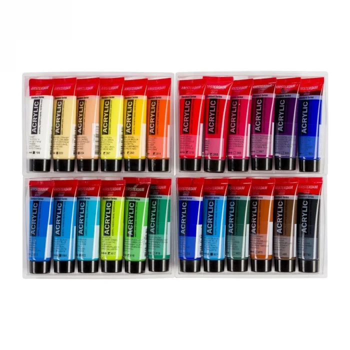 Talens Amsterdam Akrilik Boya Seti 24 Renk x 20 ml.