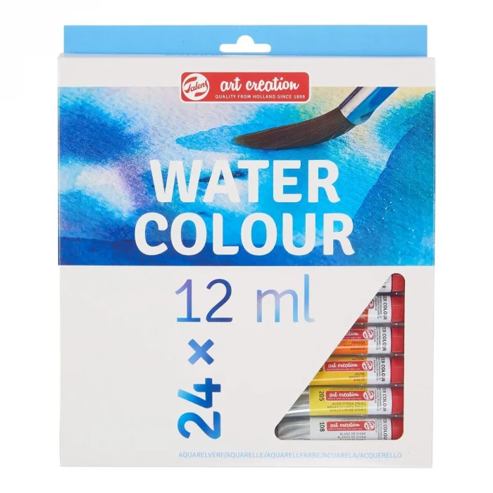 Talens Art Creation Water Colour 24 Renk Tüp Sulu Boya Seti