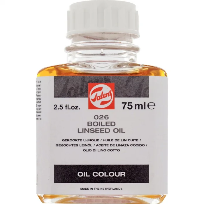 Talens Boiled Linseed Oil 026 Kaynatılmış Keten Yağı 75 ml.