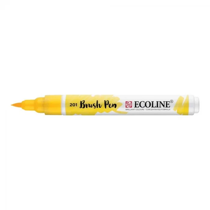 Talens Ecoline Brush Pen Fırça Uçlu Kalem 201 Light Yellow