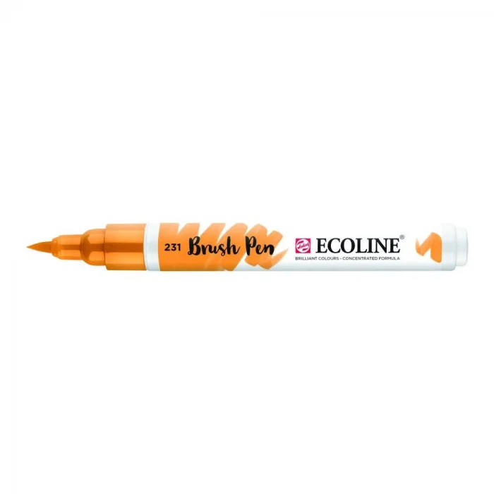 Talens Ecoline Brush Pen Fırça Uçlu Kalem 231 Gold Ochre