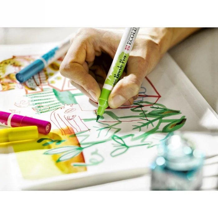 Talens Ecoline Brush Pen Fırça Uçlu Kalem Seti 30 Renk ADDITIONAL COLOURS