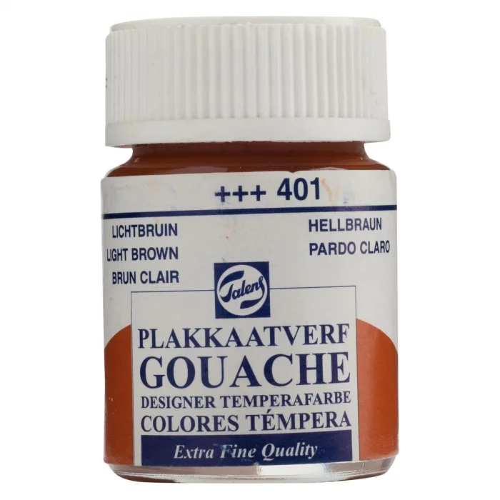 Talens Guaj Boya 401 Light Brown