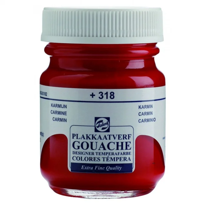 Talens Guaj Boya 50 ml. 318 Carmine