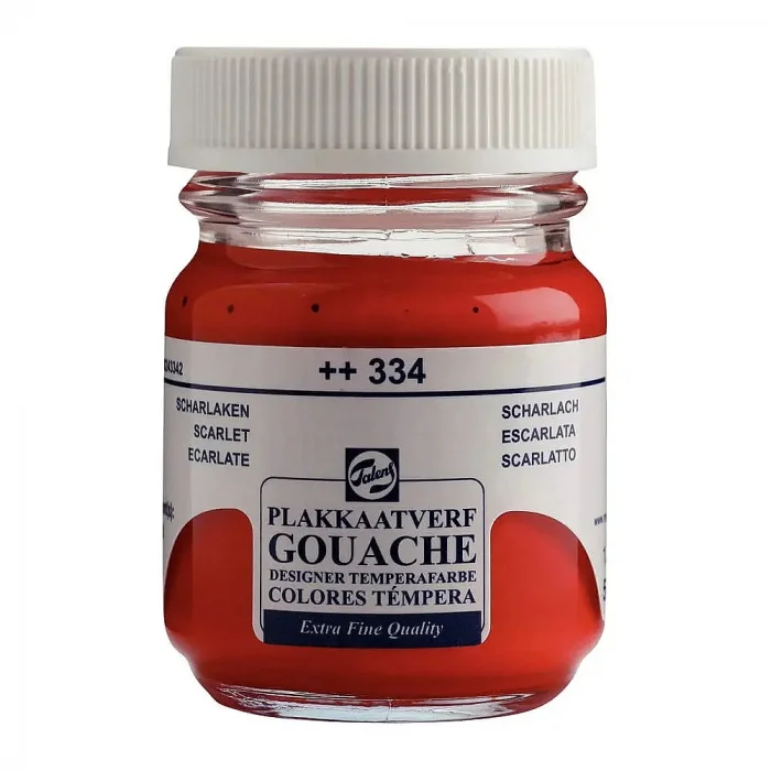 Talens Guaj Boya 50 ml. 334 Scarlet