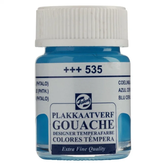 Talens Guaj Boya 535 Cerulean Blue (Phthalo)