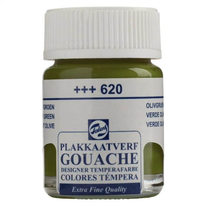 Talens Guaj Boya 620 Olive Green