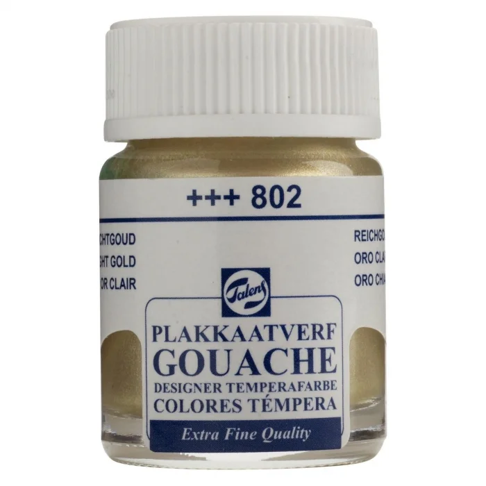 Talens Guaj Boya 802 Light Gold (Metalik)