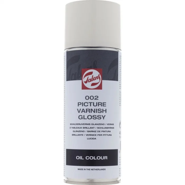 Talens Picture Varnish Glossy 002 Parlak Son Kat Verniği 400 ml Sprey.