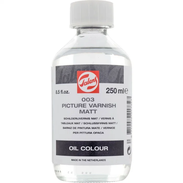 Talens Picture Varnish Matt 003 Mat Resim Verniği 250 ml.
