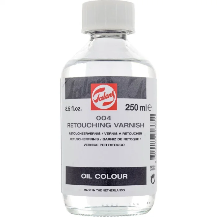 Talens Retouching Varnish 004 Yağlı Boya Rötuş Verniği 250 ml.