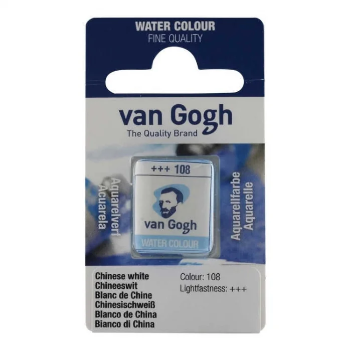 Talens Van Gogh 1/2 Tablet Sulu Boya 108 Chinese White