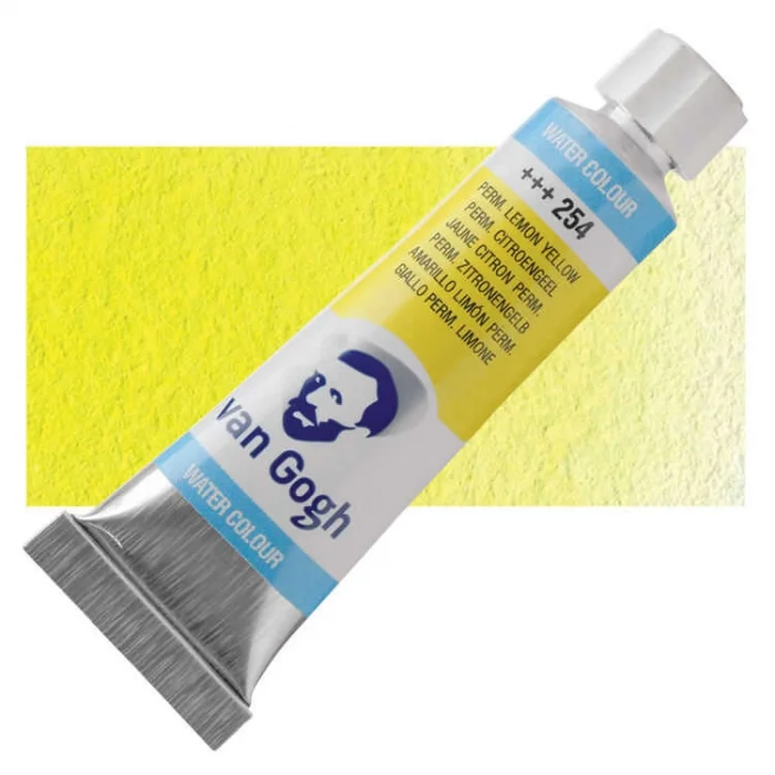 Talens Van Gogh 10 ml. Tüp Sulu Boya 254 Permanent Lemon Yellow