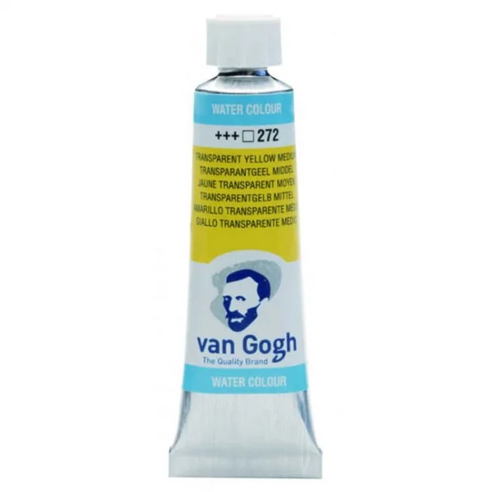 Talens Van Gogh 10 ml. Tüp Sulu Boya 272 Transparent Yellow Medium