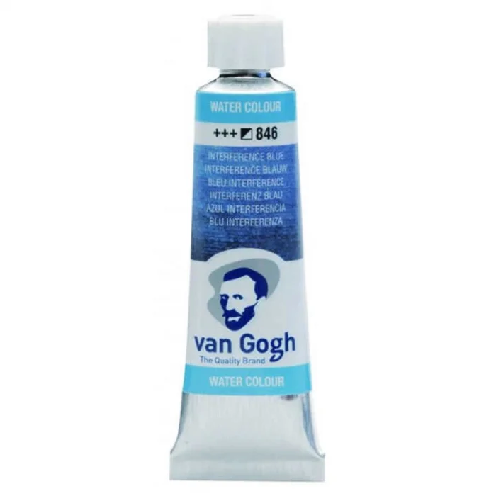 Talens Van Gogh 10 ml. Tüp Sulu Boya 846 Interference Blue