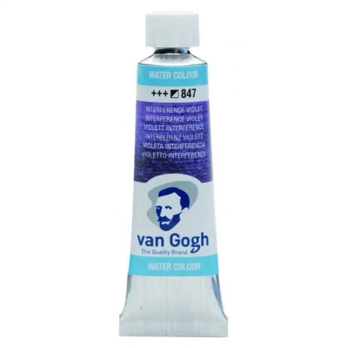 Talens Van Gogh 10 ml. Tüp Sulu Boya 847 Interference Violet