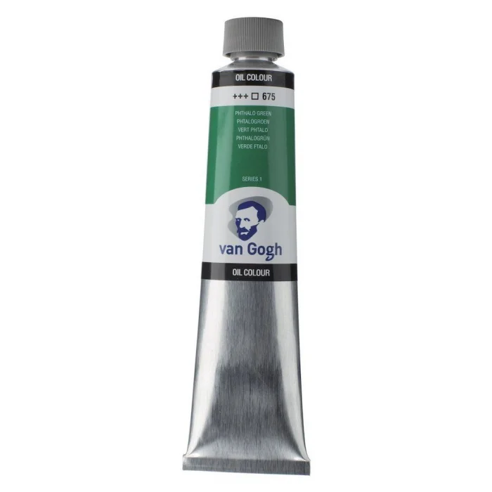 Talens Van Gogh Yağlı Boya 200 ml. 675 Phthalo Green