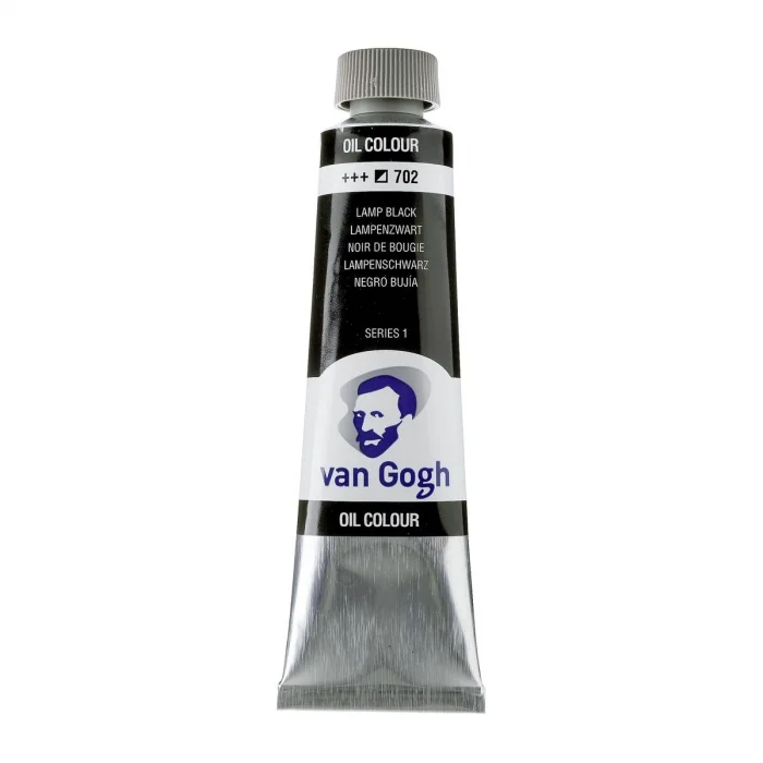 Talens Van Gogh Yağlı Boya 40 ml. 702 Lamp Black