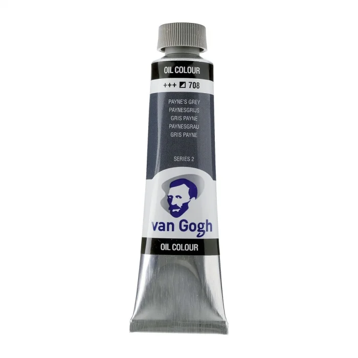 Talens Van Gogh Yağlı Boya 40 ml. 708 Paynes Grey