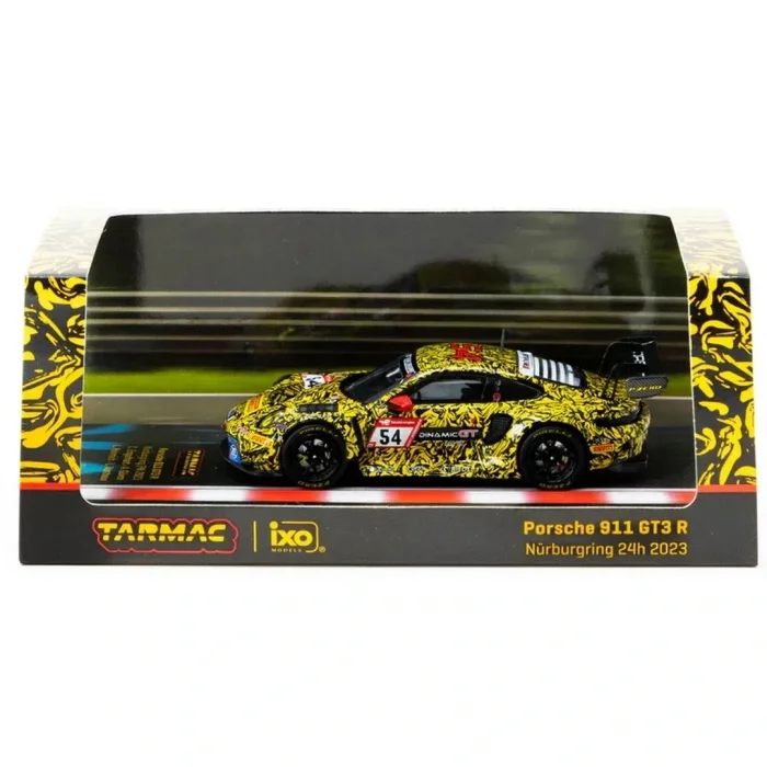 Tarmac Works X iXO Models 1/64 Porsche 911 GT3 R Nürburgring 24h 2023