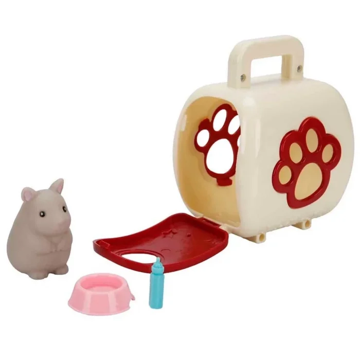 Taşıma Çantalı Mini Hayvanlar Figür