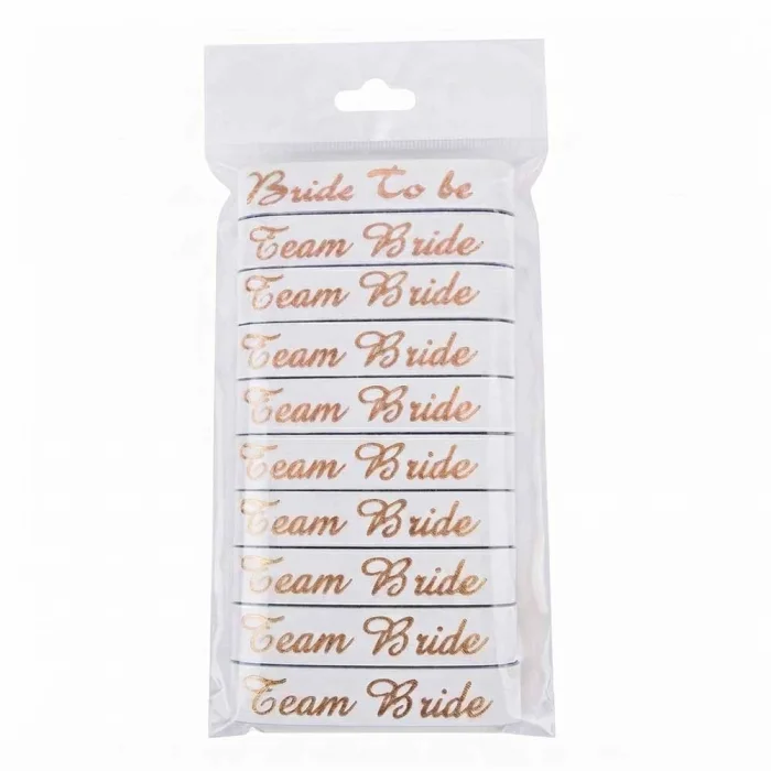 Team Bride Temalı Bileklik Seti 10lu