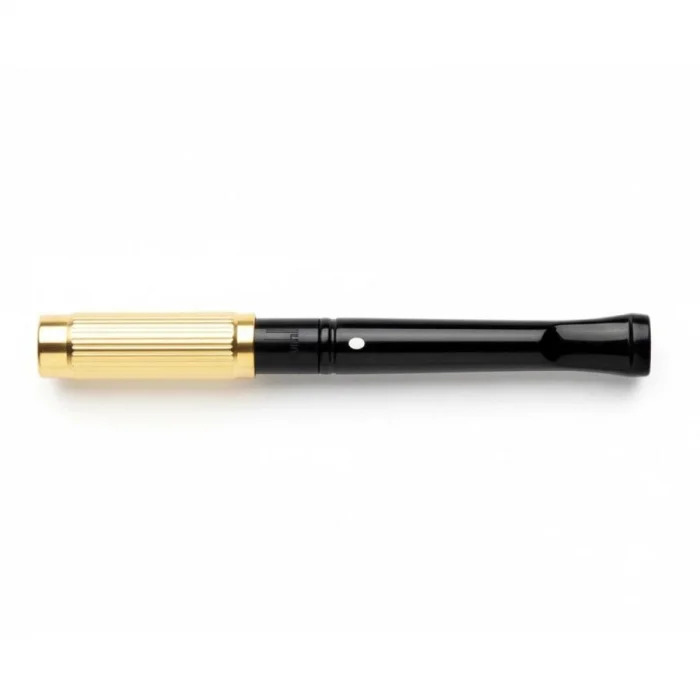 The White Spot Ejektörlü Sigara Ağızlığı 9mm İçin Gold Line