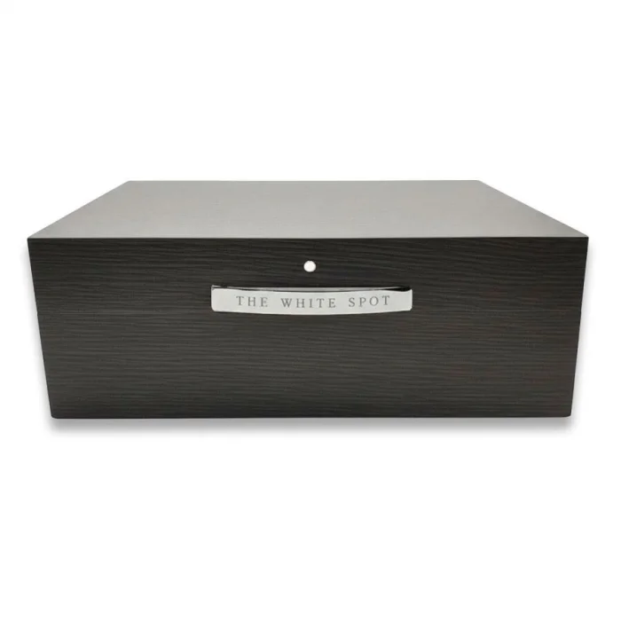 The White Spot Humidor Puro Kutusu Gri Meşe 50s
