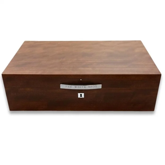 The White Spot Humidor Puro Kutusu Makore 100s