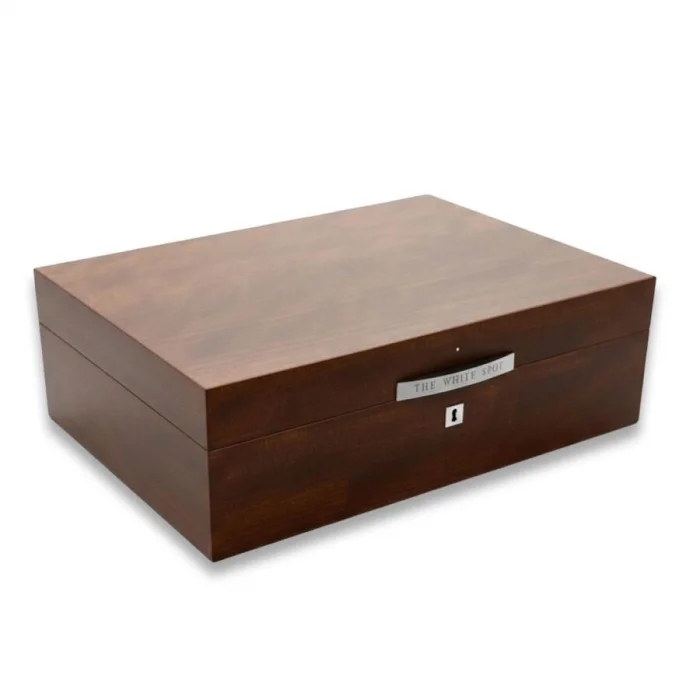 The White Spot Humidor Puro Kutusu Makore 100s