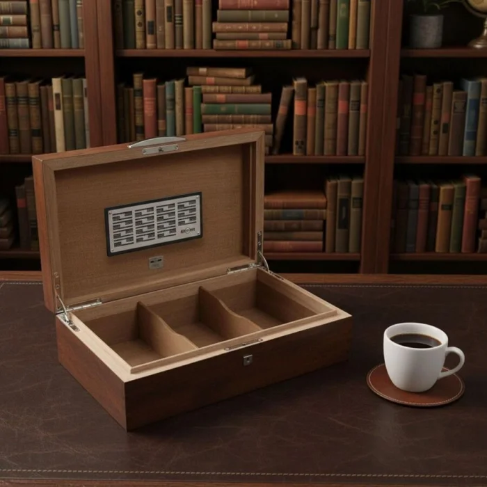 The White Spot Humidor Puro Kutusu Makore 100s