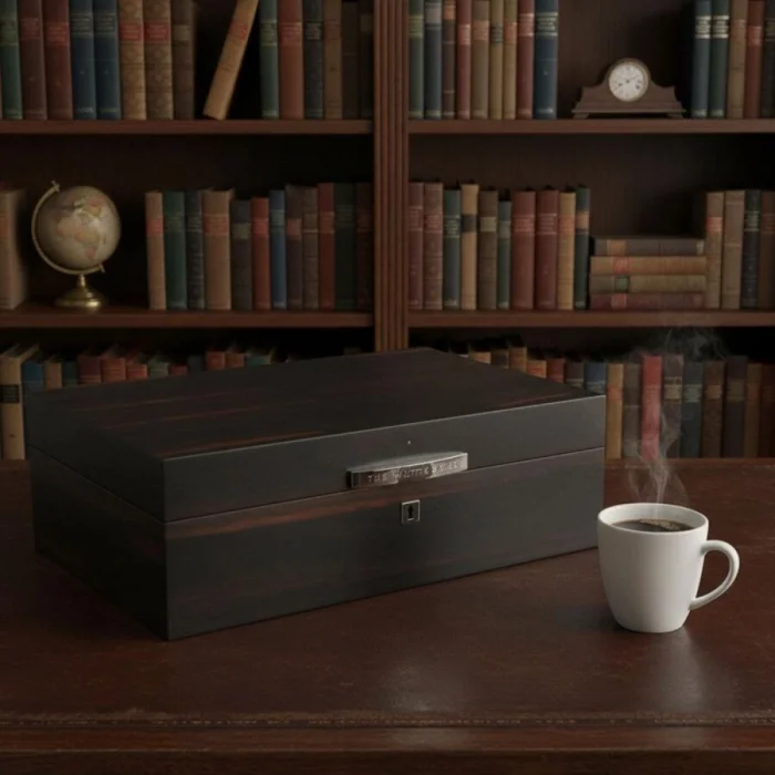 The White Spot Humidor Puro Kutusu Ziricote 100s