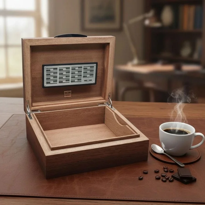 The White Spot Humidor Puro Kutusu Ziricote 50s