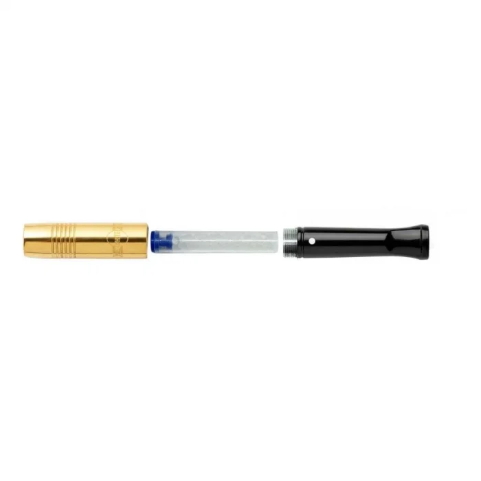 The White Spot Kısa Ejektörlü Sigara Ağızlığı 9mm İçin Gold